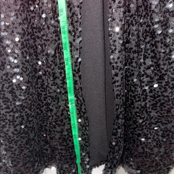 Sincerely Jules Black Sequin Coat - Picture 6 of 16
